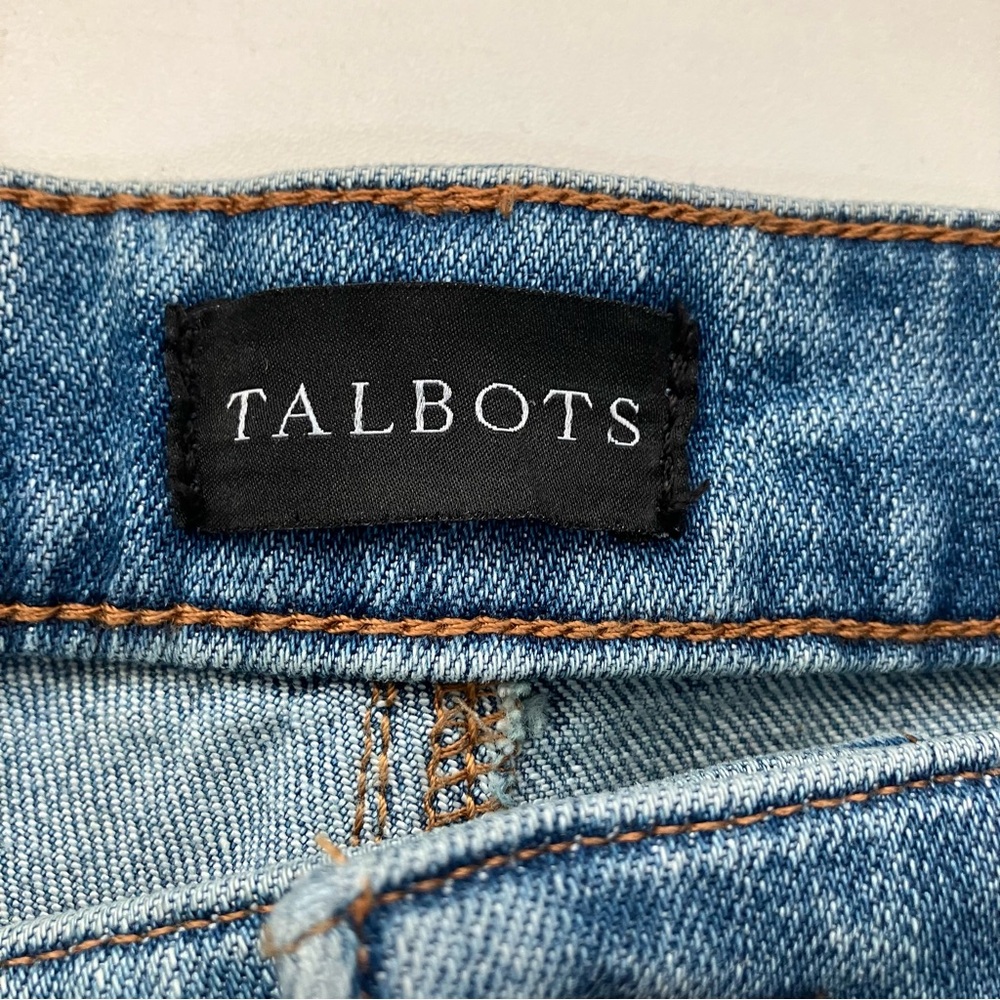 Talbots Modern Ankle Jean Medium Wash High Rise Size 12 - Picture 3 of 8